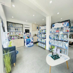 CHO THUÊ NHÀ GÓC 2MT HỒ HẢO HỚN Q1, DT 6x10M, TRỆT 1 LẦU, GIÁ 45 TRIỆU