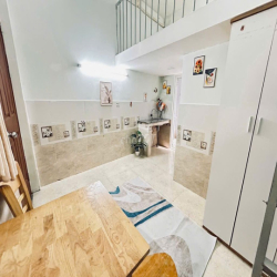 Phòng gác lửng- đầy đủ tiện nghi-ngay cầu Kênh Tẻ