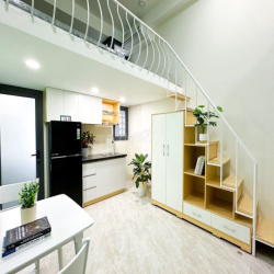 Cho thuê duplex - studio full nội thất - ngay UFM, Cư xá ngân hàng