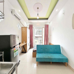 Thang Máy - Hầm Xe - Studio Balcon - Bàn Cờ Quận 3 - Full Nội Thất