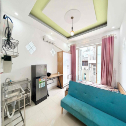 Thang Máy - Hầm Xe - Studio Balcon - Bàn Cờ Quận 3 - Full Nội Thất
