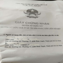 Bán nhà mặt tiền đường hồ tùng mậu