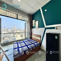 ✨✨Cho Thuê Studio + Gác Bancol Thoáng Thang Máy Ngay Phan Đình Phùng