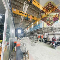 CHO THUÊ MB - KHO XƯỞNG (500m2, điện 3Fa)-MT ĐƯỜNG CHÍNH - P.TÂN TRIỀU