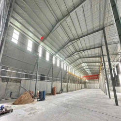 Cho thuê xưởng có sẵn cẩu trục 5T ,Trạm điện khủng