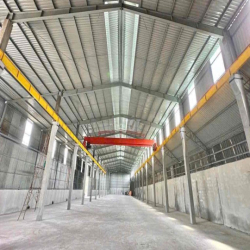 Cho thuê xưởng có sẵn cẩu trục 5T ,Trạm điện khủng