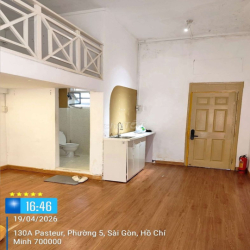 Cho thuê căn hộ chung cư 130/402 Pasteur. Phường Sài Gòn. TPHCM
