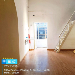 Cho thuê căn hộ chung cư 130/402 Pasteur. Phường Sài Gòn. TPHCM