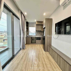 HOT!! 1n1K Stu mới xây, ô tô đỗ cửa, full NT, bancol thoáng láng hạ