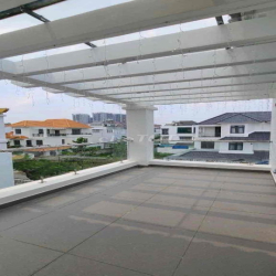 BIỆT THỰ 8x20 - KDC KHANG AN - VÒNG XOAY LIÊN PHƯỜNG - 2LẦU 4PN 4WC