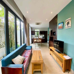 CHO THUÊ VILLA SÂN VƯỜN 2PN GẦN CẦU THUẬN PHƯỚC