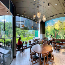 Cho thuê nhà MP  Ngô Thì Nhậm, 72m2 x 6T , Lô góc 2 mặt phố