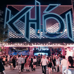 Cho thuê lô đất đường Trần Văn Trứ . Khu quán nhậu . Ăn uống về đêm .