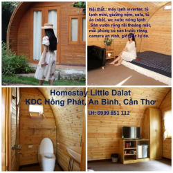 Homestay cho thuê tháng - KV trung tâm Cần Thơ
