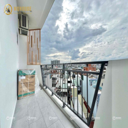 Cho thuê căn hộ ban công, studio, full NT mới, máy giặt riêng gần Aeon
