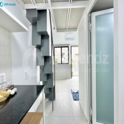 căn hộ sinh viên giá rẻ có ban công ngay ĐH FPT, Hutech, Tài chính MKT