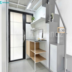 căn hộ sinh viên giá rẻ có ban công ngay ĐH FPT, Hutech, Tài chính MKT