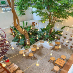 CHO THUÊ BIỆT THỰ SÂN VƯỜN TRẦN HUY LIỆU QPN, DT 10x20M, TRỆT 1 LẦU