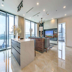 Căn hộ 3phòng ngủ nội thất cao cấp Vinhomes Central Park