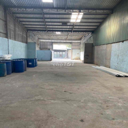 Cho thuê nhà xưởng 450m2 tại thạnh lộc quận 12