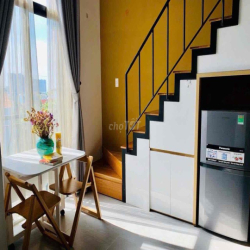 Căn hộ mini - Gác Cao 1M6 - Full nội thất gần Lotte - ĐH Tôn Đức Thăng