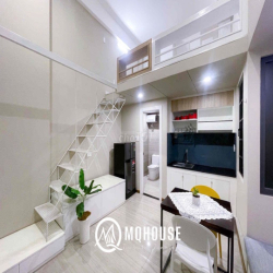 Căn hộ mini - Gác Cao 1M6 - Full nội thất gần Lotte - ĐH Tôn Đức Thăng