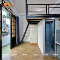 CHO THUÊ DUPLEX BAN CÔNG_ SẴN MÁY LẠNH GẦN CHỢ TÂN HƯƠNG, NHÀ MỚI, ĐẸP