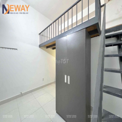Duplex cửa sổ trời siêu thoáng, Phòng rộng, gác cao gần Chợ Phú Bình