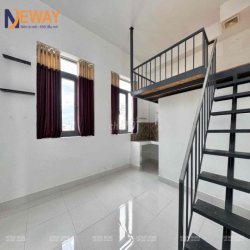 Duplex cửa sổ trời siêu thoáng, Phòng rộng, gác cao gần Chợ Phú Bình