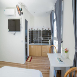 CĂN HỘ STUDIO FULL NỘI THẤT, CÓ BẾP ĐẦY ĐỦ