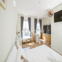 CĂN HỘ STUDIO FULL NỘI THẤT, CÓ BẾP ĐẦY ĐỦ