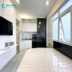 STUDIO FULL NỘI THẤT NGAY LÊ VĂN THỊNH PHÒNG THOÁNG CÓ BAN CÔNG FULLNT