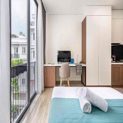 Căn hộ STUDIO_Balcon mới Full nội thất_Nguyễn Trãi Q1