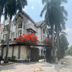 🌳🌳💯Biệt Thự Góc Sân Vườn MTNB đường 14m khu Ao Sen 12x20m 3 Tầng 4PN