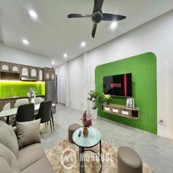 Cho Thuê 1PN Rộng 55m2_Full Nội Thất Máy Giặt Riêng Ngay Lê Văn Sỹ Q3