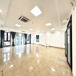 cho thuê vp phố đặng thùy trâm,Cầu Giấy,Hà Nội,dtsd 110m2, thông sàn,