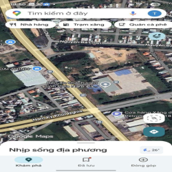 Cho thuê đất mặt tiền đường 5.5m. 400m2. Ở hòa xuân