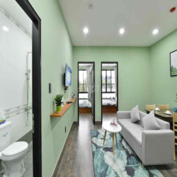 Siêu Phẩm 2PN 1PK Ban Công 60m2 FullNT Có Thang Máy, Hầm Xe Giáp PN,Q1