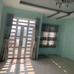 nhà trệt 2 lầu 4pn 3 vs hẻm xe tải 