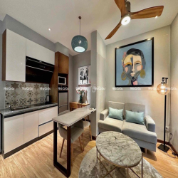 căn hộ 1pn sân vườn ngay sân bay - chỉ tính điện - full nội thất