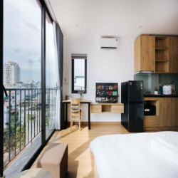 Cho thuê CHDV Studio mới tinh Ngõ 690 Lạc Long Quân, gần Lotte Tây Hồ