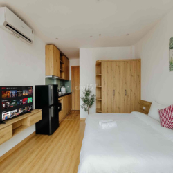 Cho thuê CHDV Studio mới tinh Ngõ 690 Lạc Long Quân, gần Lotte Tây Hồ