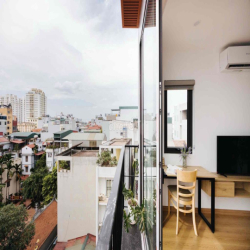 Cho thuê CHDV Studio mới tinh Ngõ 690 Lạc Long Quân, gần Lotte Tây Hồ
