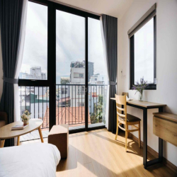 Cho thuê CHDV Studio mới tinh Ngõ 690 Lạc Long Quân, gần Lotte Tây Hồ