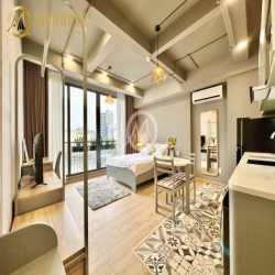 STUDIO BAN CÔNG NT CỰC ĐẸP GẦN BIG C TRƯƠNG CHINH GIÁP TB