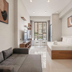 Căn hộ studio TRESOR đầy đủ nội thất - cho thuê ngắn hạn & dài hạn