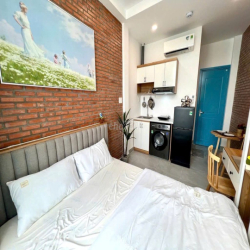 Studio Q1 giá tốt – ban công lớn, giặt riêng, full nội thất, Quận 1