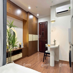Cho thuê CHDV studio/1PN ban công máy giặt riêng full NT ngay ĐH VHien