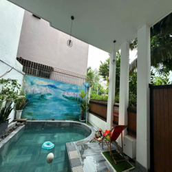 Cho thuê villa 2 mặt tiền  đẹp khu đô thị sinh thái Hoà Xuân