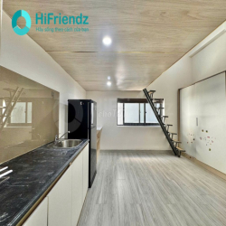 CĂN HỘ MINI ĐẸP GIÁ RẺ, GÁC CAO RỘNG CỬA SỔ THOÁNG, MỚI 100% GẦN QUẬN1